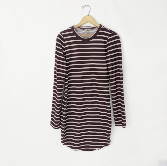 Medium Long Sleeved Stripes Dress - Picture 1 of 4